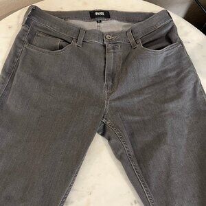 Paige Federal TRANSCEND Denim Sz 32 Gray